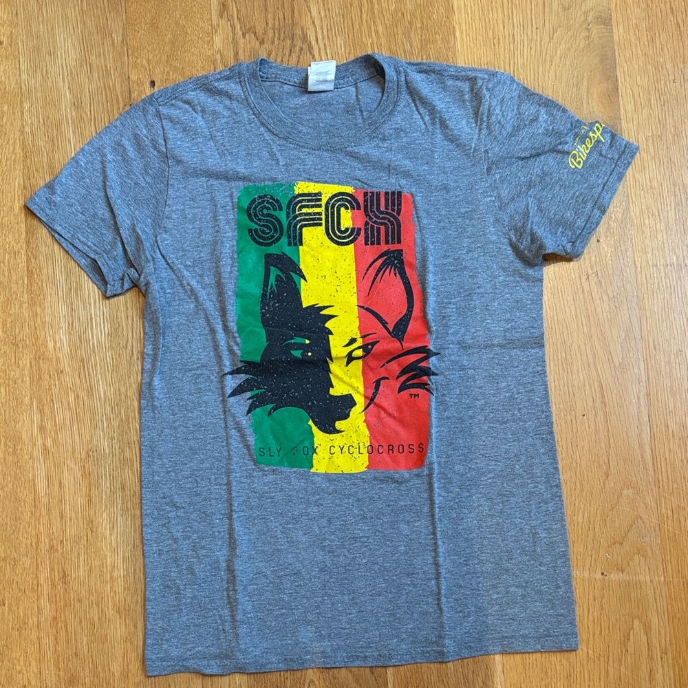 Sly Fox Cyclocross tshirt, S, gray